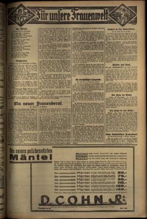 Zweite Ausgabe vom Freitag, den 03. Oktober 1930.