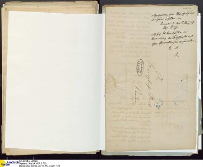 Von W. Fehsenfeld (Blender, Morsum) 1863 beantragte Wind- und Dampf-Kornmühle an der Straße zwischen Amedorf und Oiste; V.