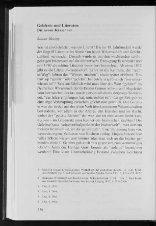 Gelehrte und Literaten : Die neuen Kürschner