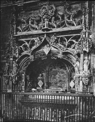 Brou (Bourg-en-Bresse), Église Saint-Nicolas-de-Tolentino de Brou, Grabmal der Margarete von Bourbon; Meit, Conrad