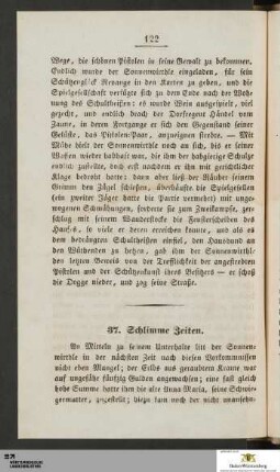 37. Schlimme Zeit