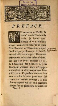 Histoire Universelle De Diodore De Sicile, 1