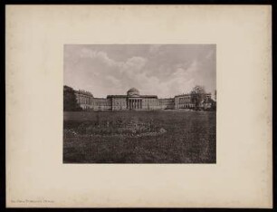 Das Schloss Wilhelmshöhe (Westseite)