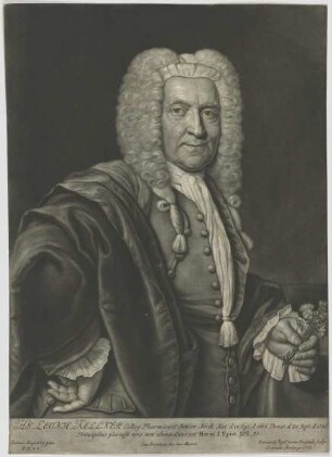 Bildnis des Leonh. Kellner