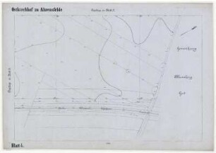 Ostkirchhof Ahrensfelde - Topografische Karte mit Straßeneinzeichnungen Blatt 4