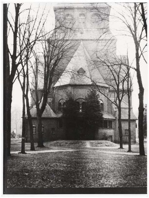 Johannesstift Berlin-Spandau Umbau Stiftskirche: Stiftskirche Abriss vor dem Umbau
