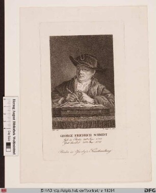 Bildnis Georg Friedrich Schmidt