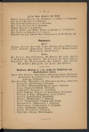 Abgegangen:
