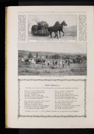 Gedicht: Furor teutonicus. : Am Abend des 25. Juli 1914 bei der Kriegserklärung an Serbien im Löwenkeller in München.