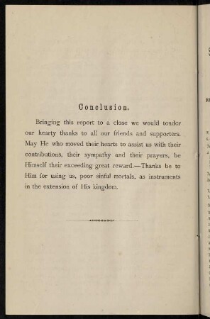 106, Conclusion