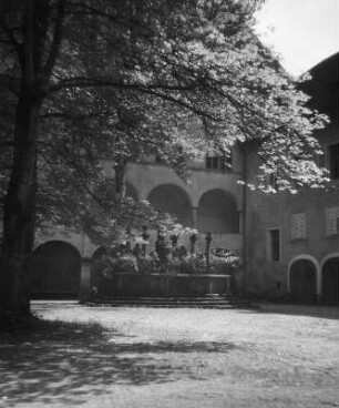 Klagenfurt-Viktring. Stift (1701/1733). Teilansicht