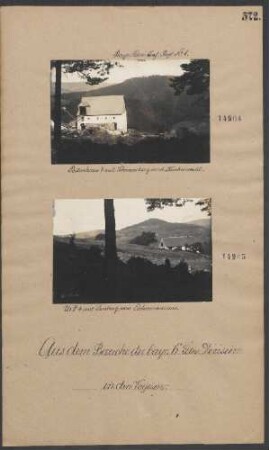 Postenhaus 4 mit Schwarzberg und Küchenwald