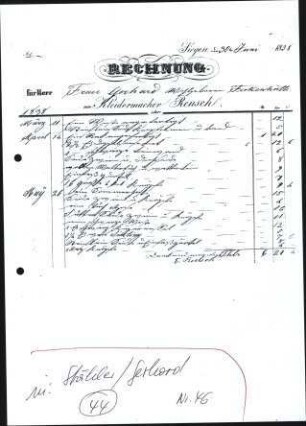 Firmenbriefkopf Kleidermann Reusch