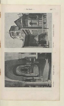 [Krypta in Gurk und Domkirche in Trient]