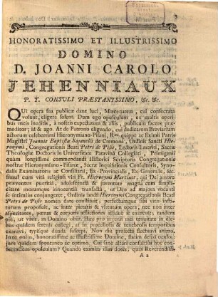 Breviarium Actorum Reverendissimi Ac Eximii Patris Magistri Joannis Baptistae Sajanelli De Cremona, Ordinis sancti Hieronymi Congregationis Beati Petri de Pisis Lectoris Emeriti ... : Una Cum Vita Religiosissimi Viri Fratris Hieronymi Martinot De Louette, Ejusdem Ordinis Ac Congregationis