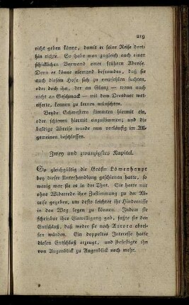 Zwey und zwanzigstes Kapitel.