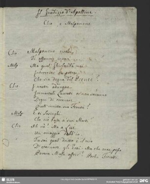 Il Giudizio d'Apolline