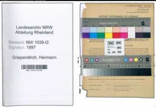 Entnazifizierung Hermann Griepenstroh , geb. 08.10.1900 (Bahnbeamter)