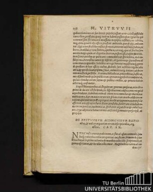De Rusticorum Aedificiorum Rationibus, et multarum partium eorum descriptionibus,atq;usibus. Cap. IX.