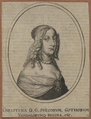 Bildnis der Christine, Königin von Schweden