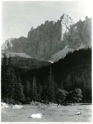 Alpen, Dolomiten, Gaisler- oder Geiselspitzen
