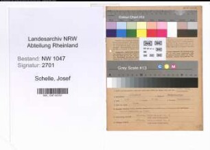 Entnazifizierung Josef Schelle , geb. 06.10.1913 (Beamter)
