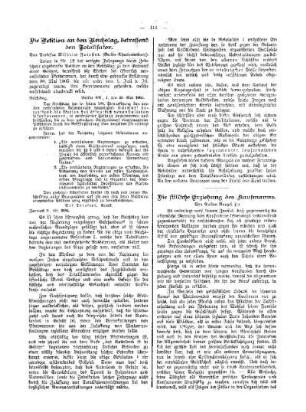 Die Petition an den Reichstag, betreffend den Totalisator