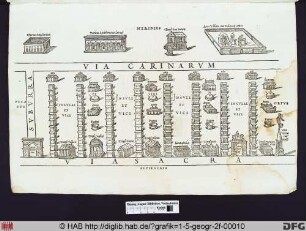Römisches Wohnviertel zwischen Via Carinarum und Via Sacra.