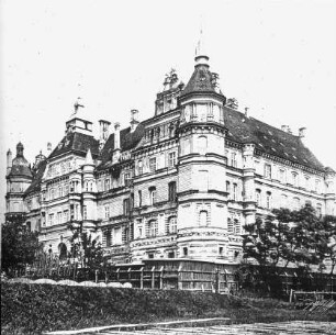 Güstrow, ehem. Residenzschloss, von Südwesten; Franz Parr