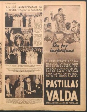 Entrega de premios en la Academia de Artes y Ciencias Cinematográficas [Fotografía]