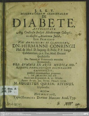 De diabete