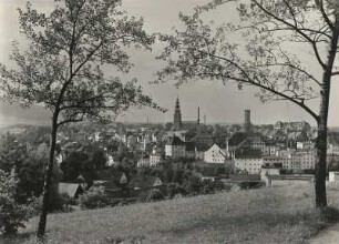 Habelschwerdt, Ansicht der Stadt von Süden