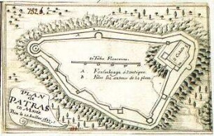 WHK 6 Ungarisch-Türkischer Krieg von 1683-1699 bis zum Frieden von Carlow: Belagerte Festung von Patras am 25. Juli 1687