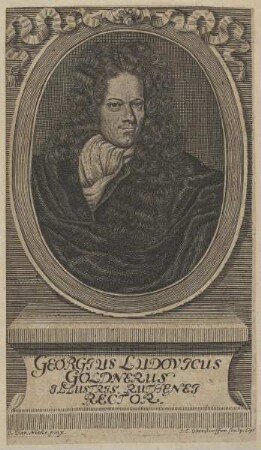 Bildnis des Georgius Ludovicus Goldnerus