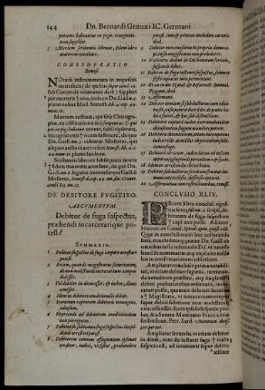 De Debitore Fugitivo.
