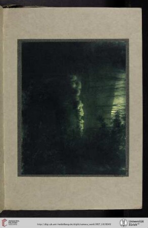 [Eduard Jean Steichen, I. Pastoral—Moonlight, toned photogravure from enlarged diapositive