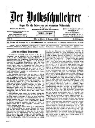 "Ziele des preußischen Rektorenvereins"