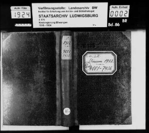 Diarium, Band II, Nr. 4001 - 7936