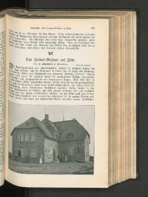 Das Heimat=Museum auf Föhr.