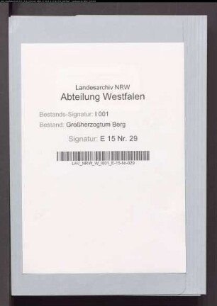 Etats von den Domänen-Aktiv- und Passiv-Kapitalien