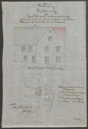 Holzwarth, Jakob, Zimmermann Ausbau des Dachstockes