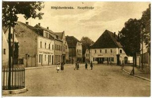 Kötzschenbroda. Hauptstraße