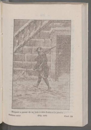 Empezó a pasear de un lado a otro frente a la puerta... - [Ilustración]