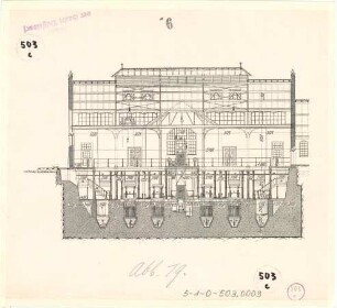 Gebäude der Reinigungsanlage der städt. Abwässer an der Kaiserswerther Straße
