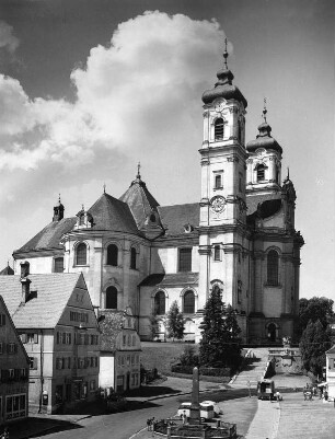 Ottobeuren. Benediktinerabtei Ottobeuren. Klosterkirche Sankt Theodor Sankt Alexander (1737-1756; S. Kraemer, J. Effner, J. M. Fischer)