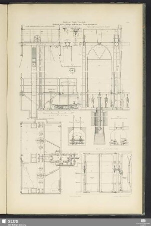 Hydraulische Aufzüge im Bahnhofe Friedrichstrasse