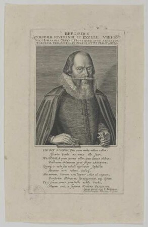 Bildnis des Johannes Gisenius