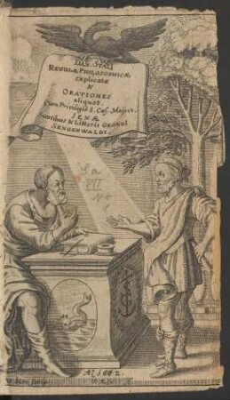 1: Dan. Stali[i] Regulae Philosophicae explicatae & Orationes aliquot