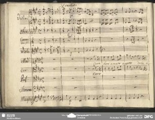 Quartetto: "Caro bene amaro oggetto"