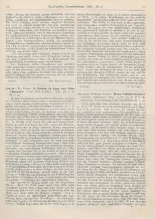 101-102 [Rezension] Soulier, Henry, La Doctrine du Logos chez Philon d’Alexandrie